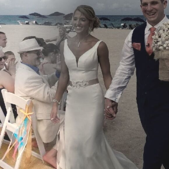 Hand-made Starfish Chair Sash - Picture 4 of 4